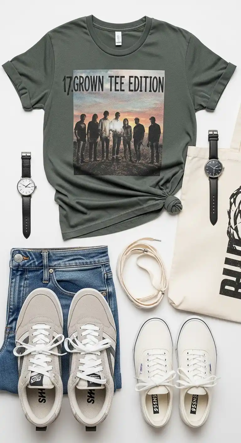 9 Black Shorts Outfit Men Ideas to Look Effortlessly Cool 8 7) Graphic Tee, Grown-Up Edition