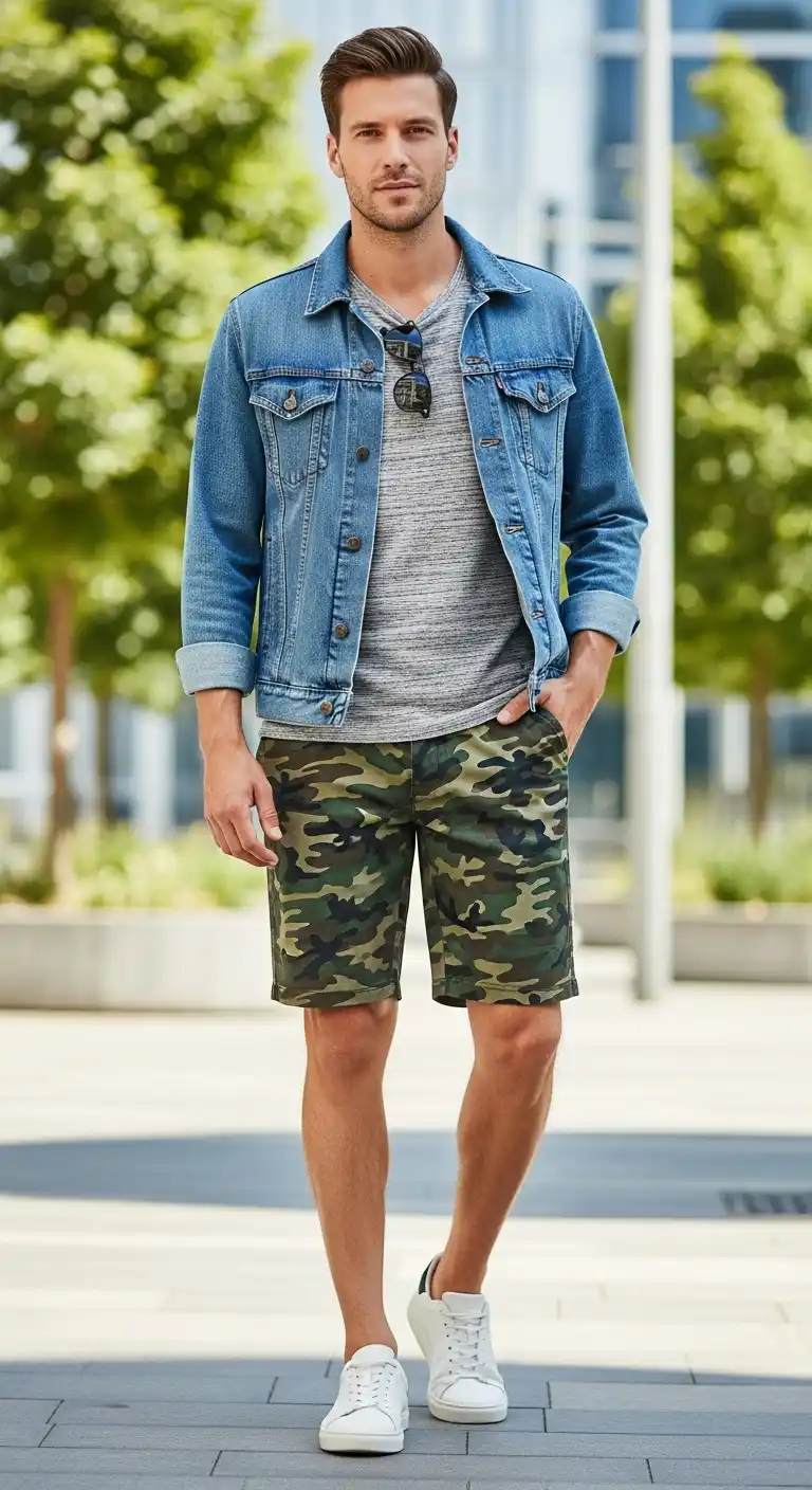 Outfit 8 Denim Jacket, Classic Wins