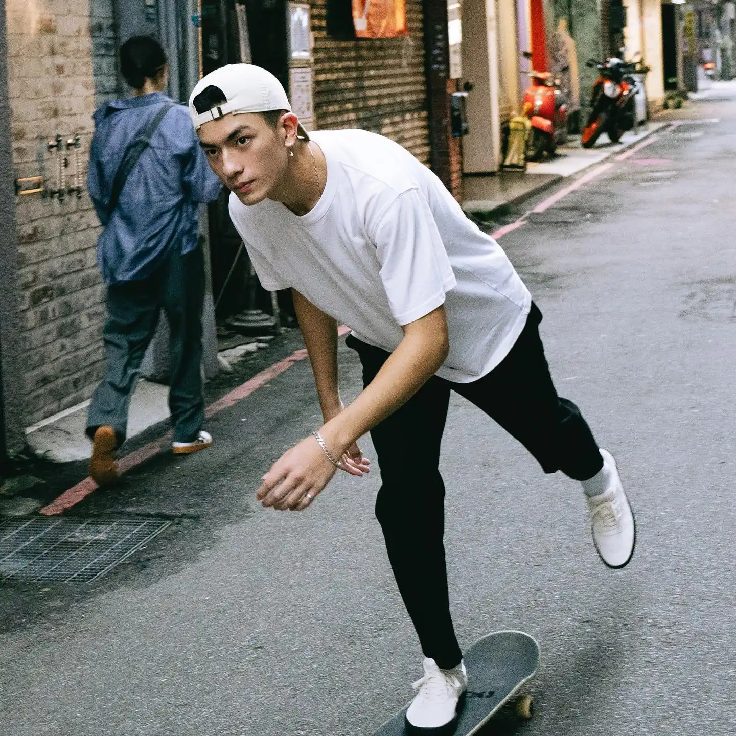 Skater streetwear look