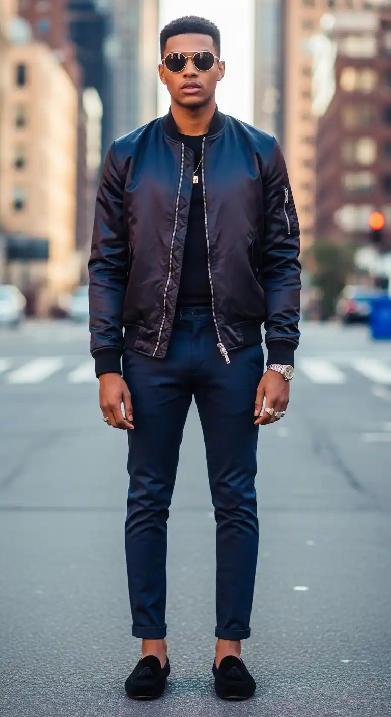 9 Starboy Aesthetic Outfit Men Looks For A Bold Vibe To Unlock Your Inner Icon 8 7. The Satin Night-Crawler