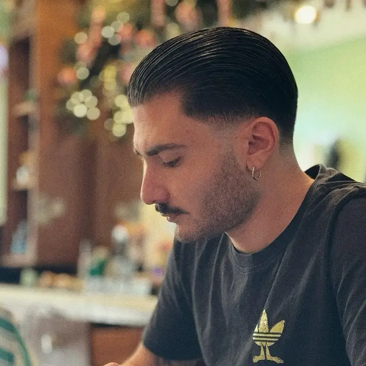 The Glossy Disconnected Slick Back