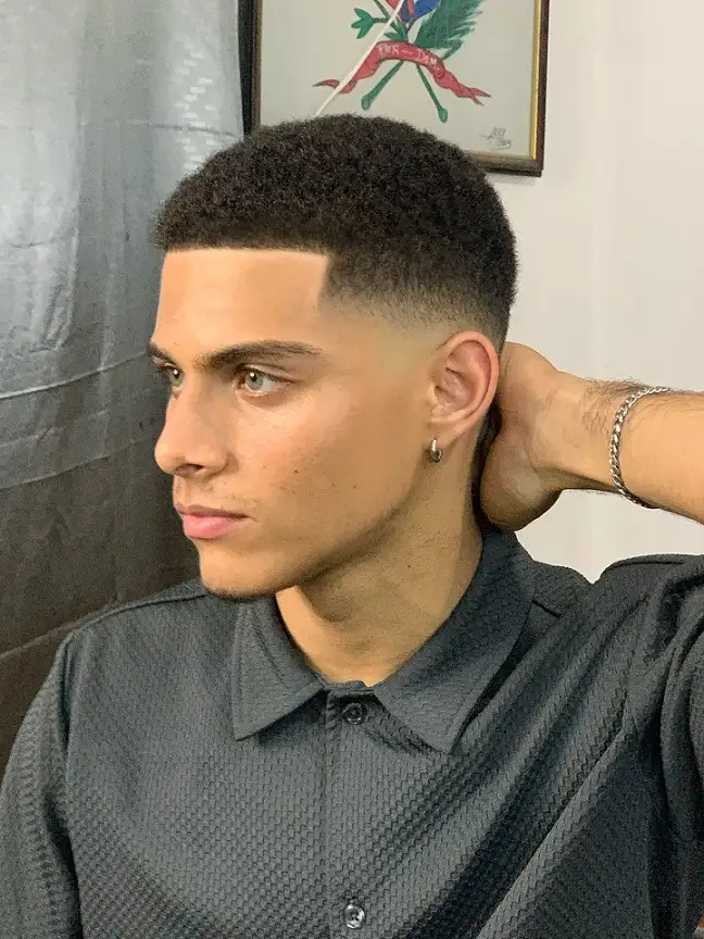 20 Trendy Buzzcut Hairstyles for Men for Every Face and Hairline 4 The Grown-Out Buzz: Textured Crop With a Fade
