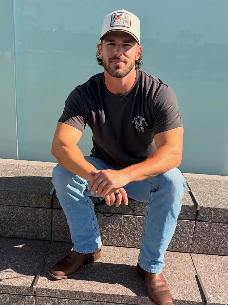 Trucker Cap Instead of a Cowboy Hat