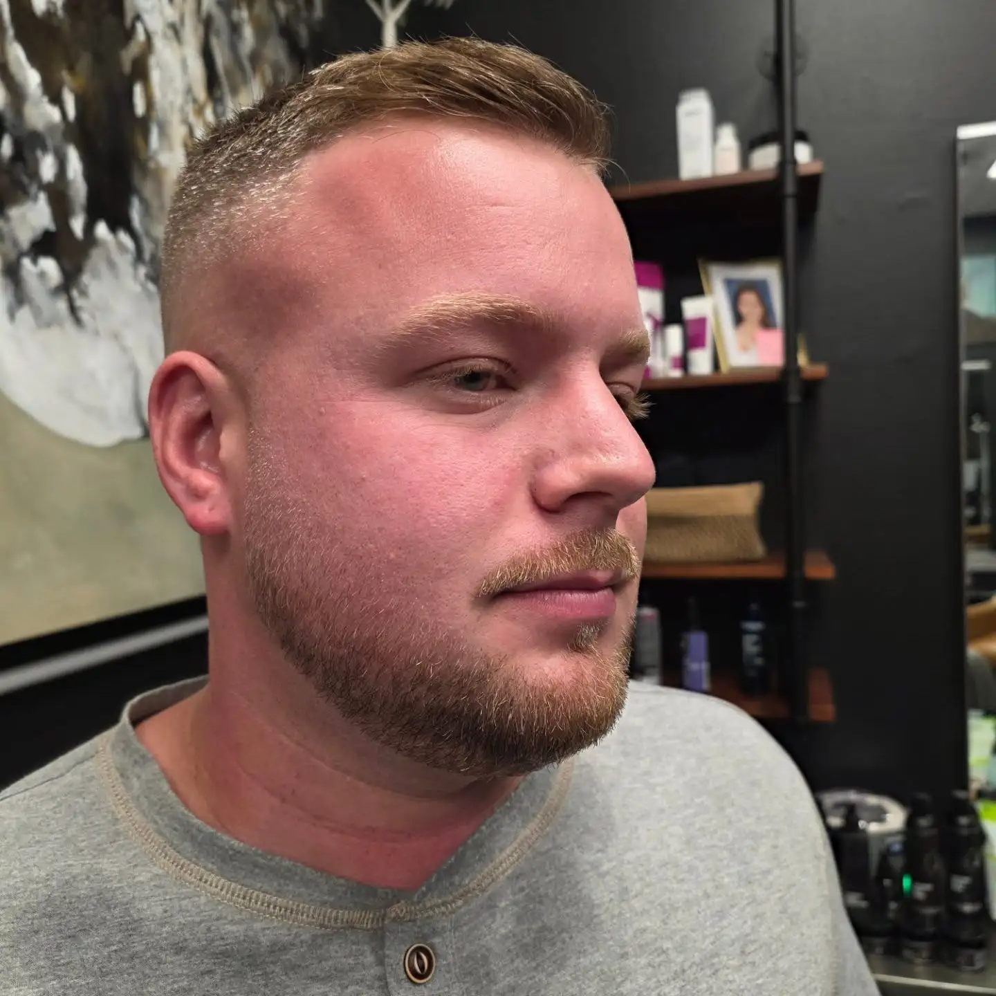 Short Beard Styles for Men: 35 Sharp Cuts for Every Face Shape 27 Light Stubble for Fair Skin and Thin Growth