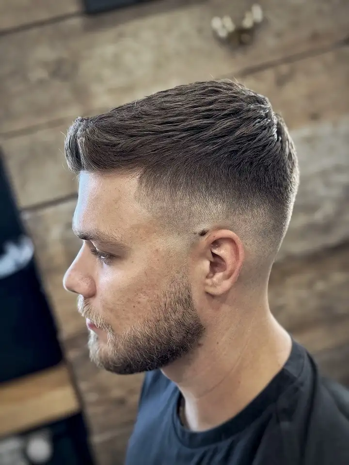 16 Awesome Quiff Hairstyles for Men That Never Miss Today 11 Low Key Side Part Quiff for a Strict Dress Code