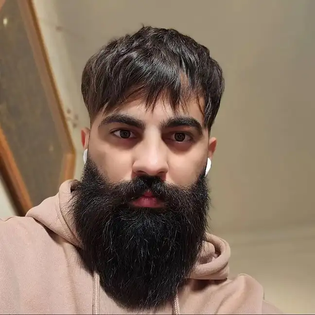 20 Long Beard Hairstyles for Men with Serious Style 3 The Sharp Black Beard