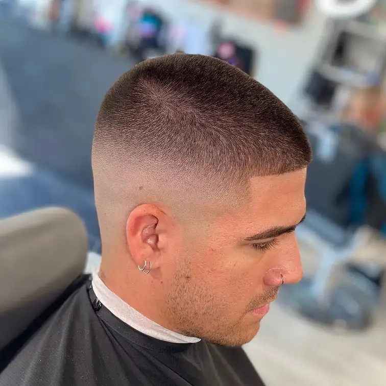 20 Trendy Buzzcut Hairstyles for Men for Every Face and Hairline 9 Buzz Cut and Full Beard: The Balanced Combo