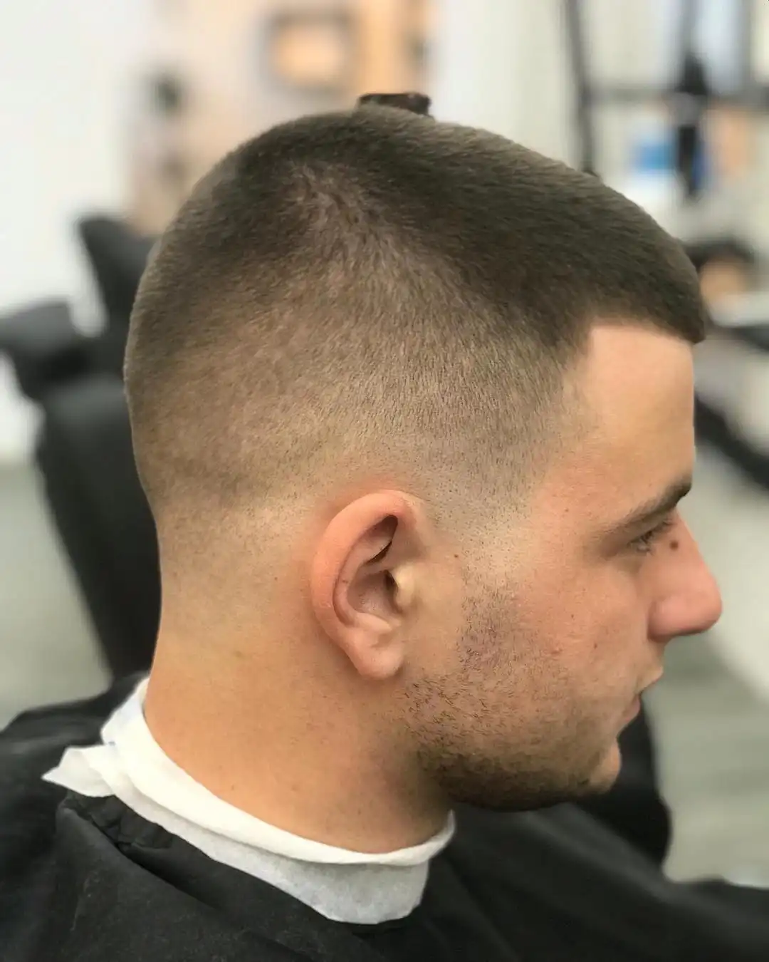 31 Short Hair Ideas for Men That Suit Almost Any Face 19 Butch Cut With a High Skin Fade