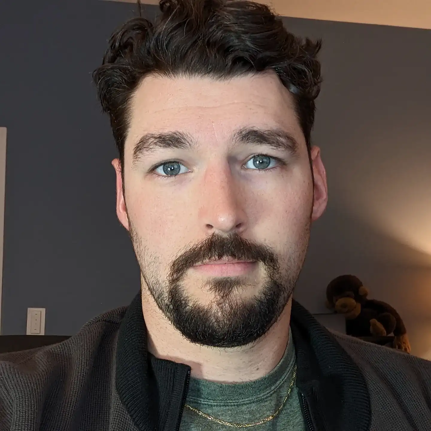 23 Goatee Styles for Men That Work With the Growth You Actually Have 9 Thick Dark Goatee with Faded Cheek Stubble