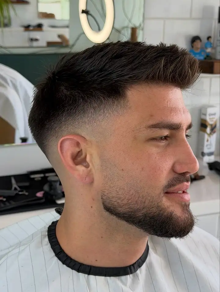 Short Beard Styles for Men: 35 Sharp Cuts for Every Face Shape 4 Soft Edged Short Beard for a Fuller Face