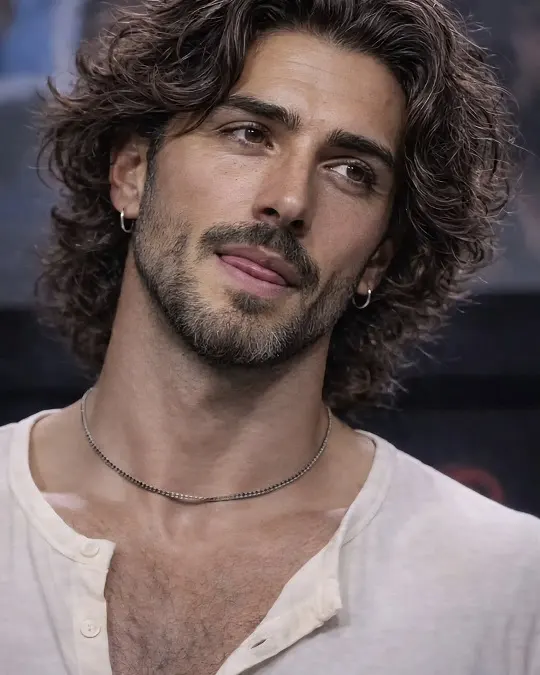 17 Bold Long Hairstyles for Men Worth Growing Your Hair For 9 Loose Shoulder Curls