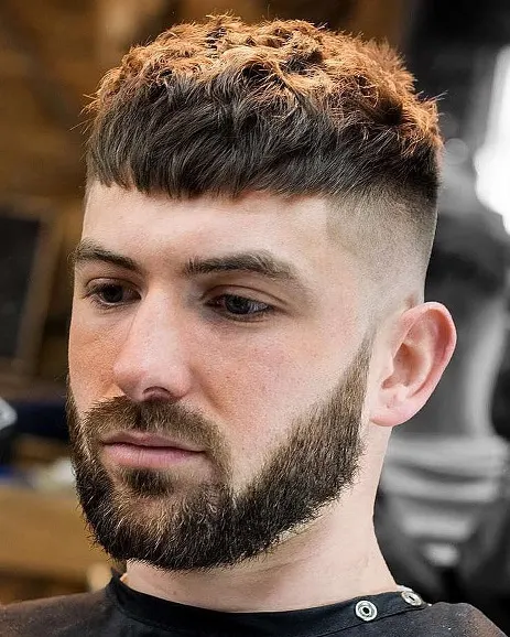 23 Trendy French Crop Hairstyles for Men to Try in 2026 6 Copper Highlighted French Crop