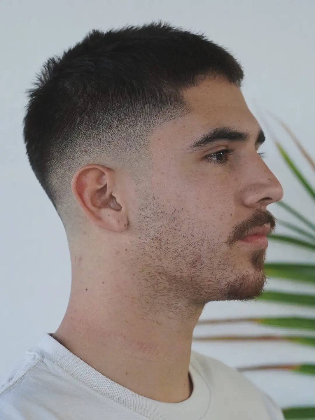 20 Trendy Buzzcut Hairstyles for Men for Every Face and Hairline 19 Clean Buzz, Rugged Beard