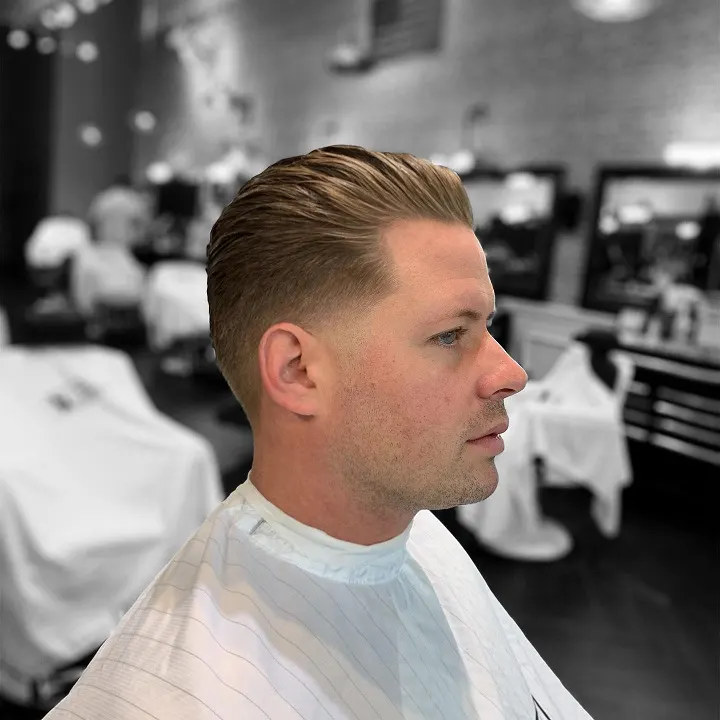 The Office Ready Slick Back for Fine Blonde Hair