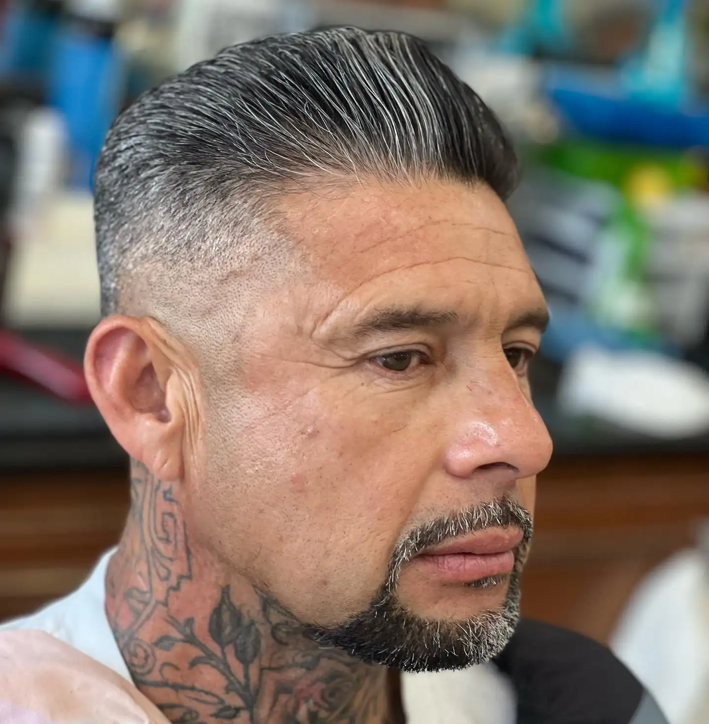 23 Goatee Styles for Men That Work With the Growth You Actually Have 14 Tapered Silver Goatee for a Strong Profile