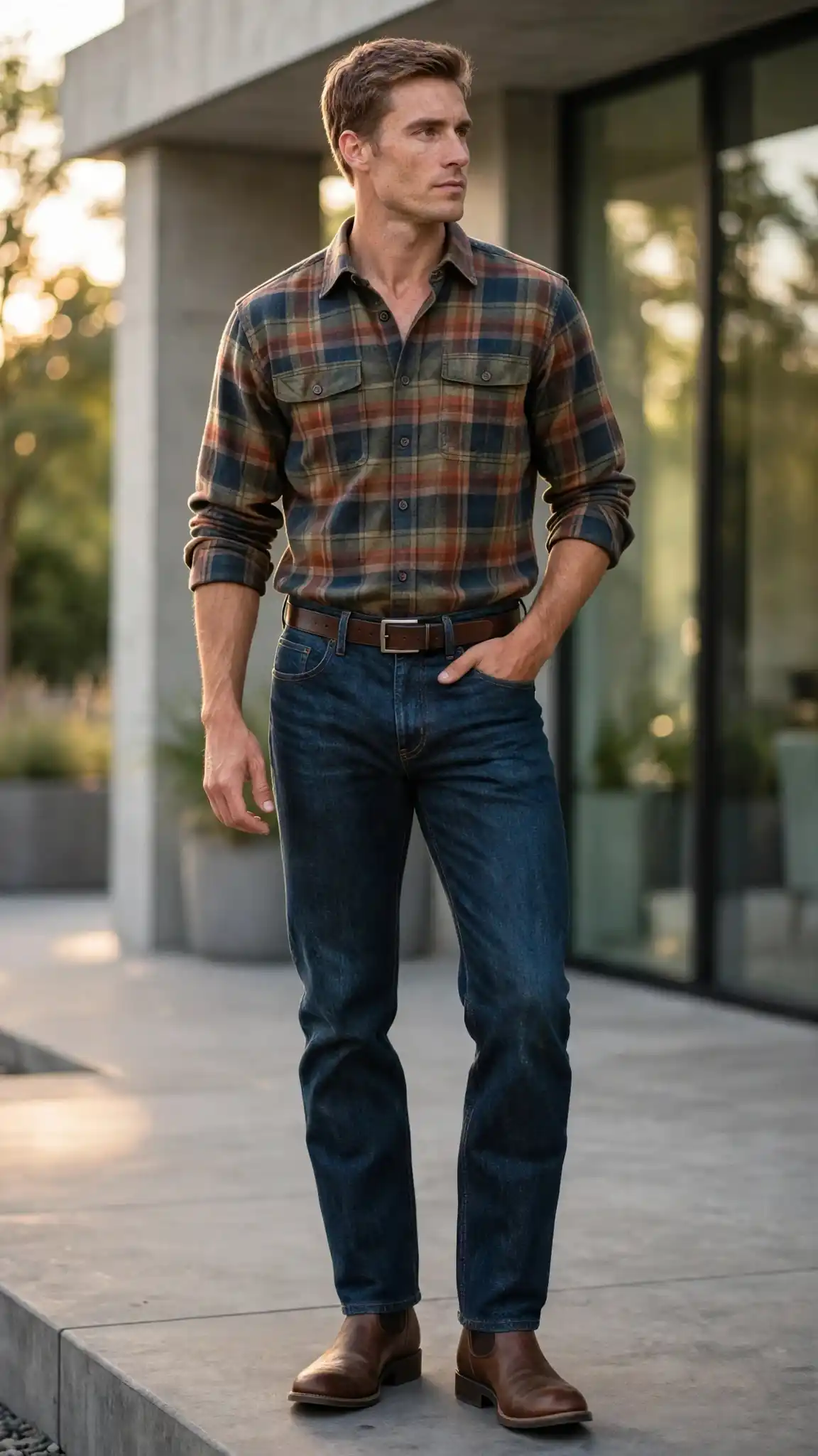  The Plaid Shirt, But Make It Tailored