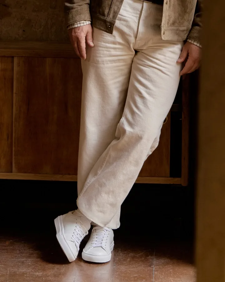 Match Tonal Neutrals From Jacket to Sneaker