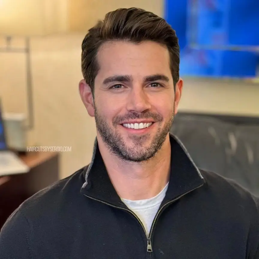 23 Sharp Gentleman Haircuts That Never Go Out of Style 10 Blow Dried Volume Swept Back