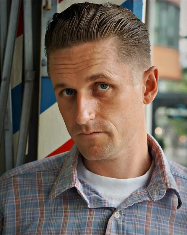 20 Pompadour Hairstyles for Men, From Skin Fades to Soft Tapers 9 High Fade Pompadour for a Moving Hairline