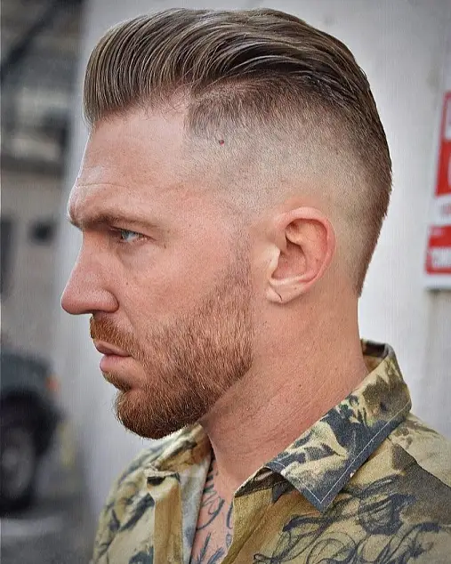 20 Pompadour Hairstyles for Men, From Skin Fades to Soft Tapers 10 Disconnected Undercut Pompadour