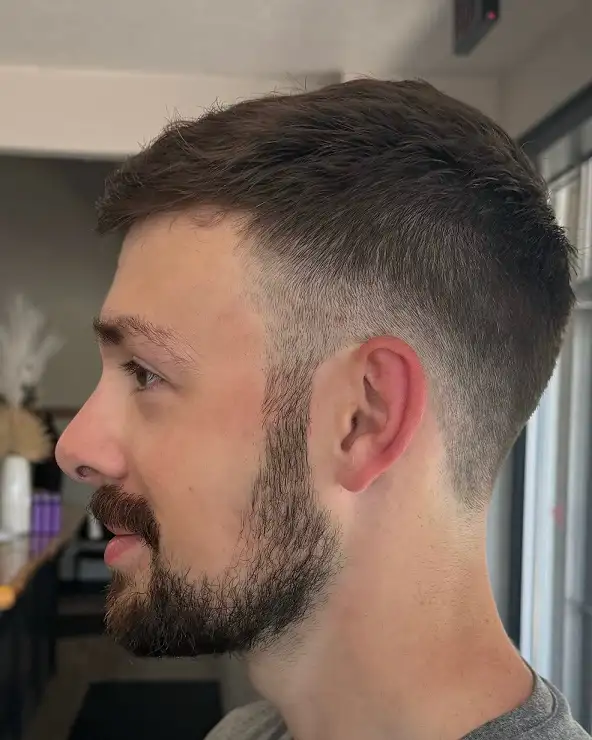 21 Masculine Haircuts for Men Over 30 That Look Sharp, Not Dated 10 Short Textured Top with a Low Skin Fade