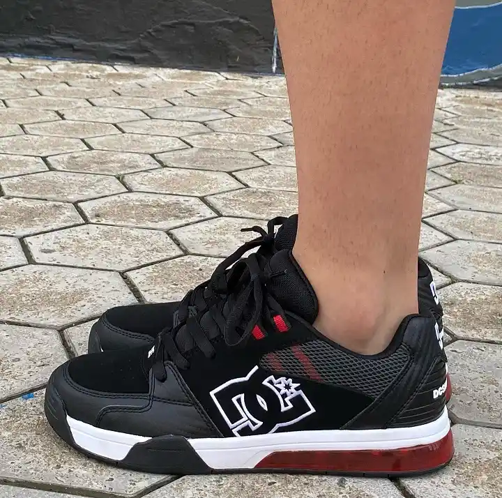 Black, Red and White Tech Lows With Shorts