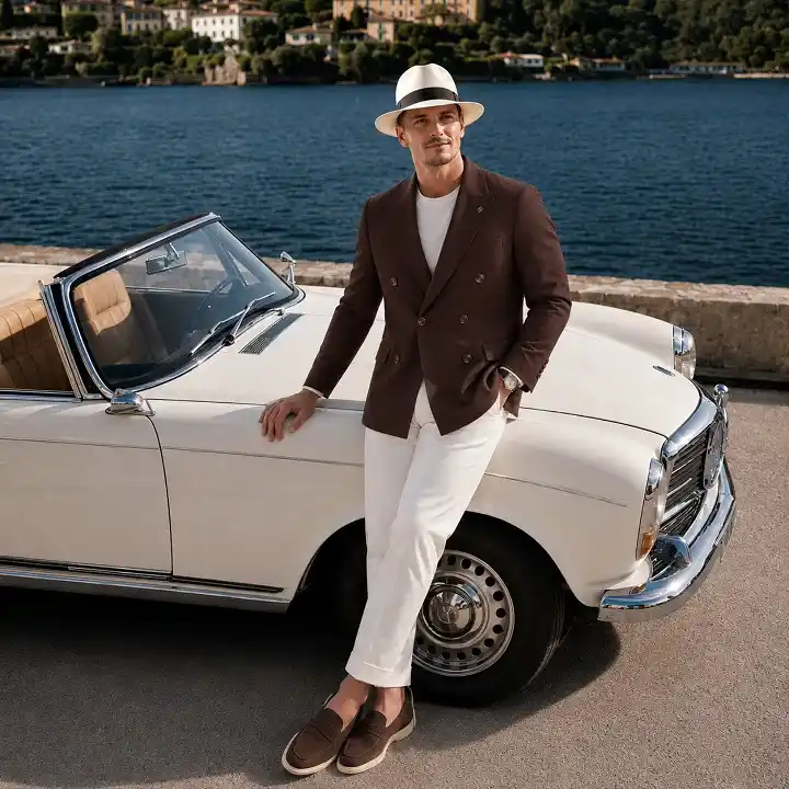 Bring Out a Double Breasted Blazer for Old Money Style With a Vintage Edge