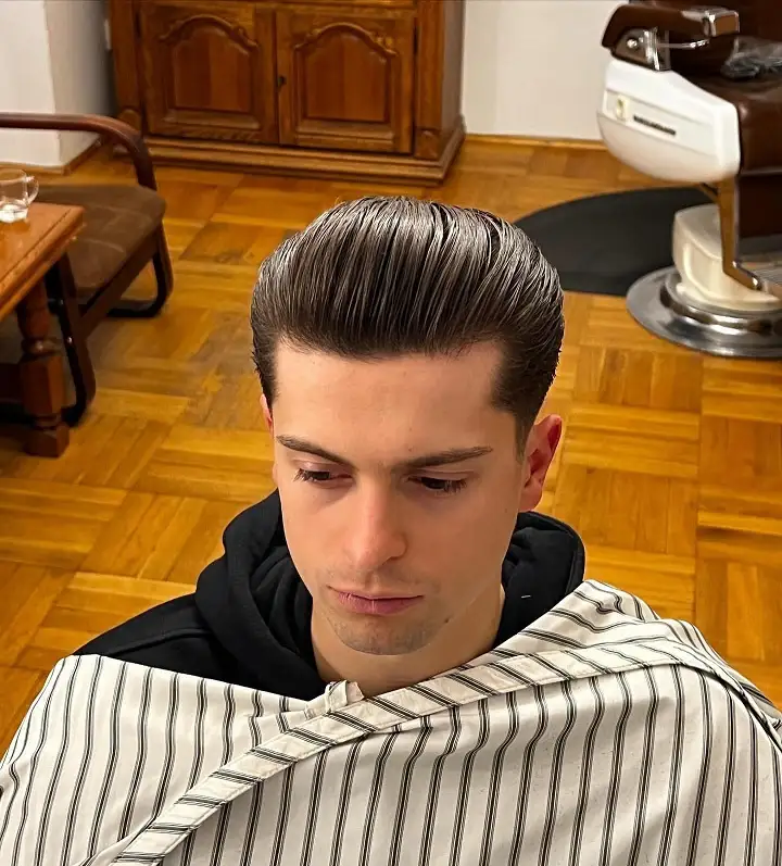 20 Pompadour Hairstyles for Men, From Skin Fades to Soft Tapers 15 Neat Office Ready Pompadour