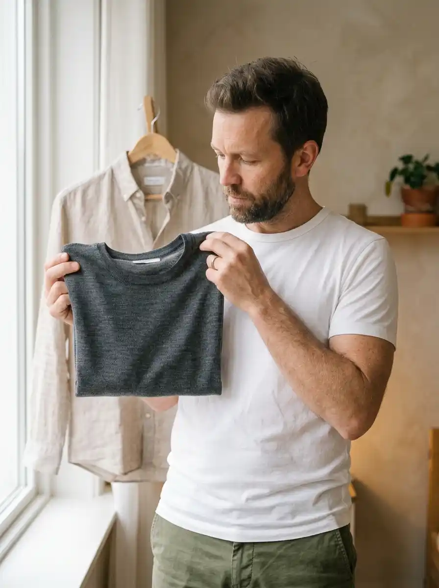 5 Piece Capsule Wardrobe for Men's Week Long Trips (12 Outfits, One Carry On) 10 Fabrics That Still Look Fine on Day Six