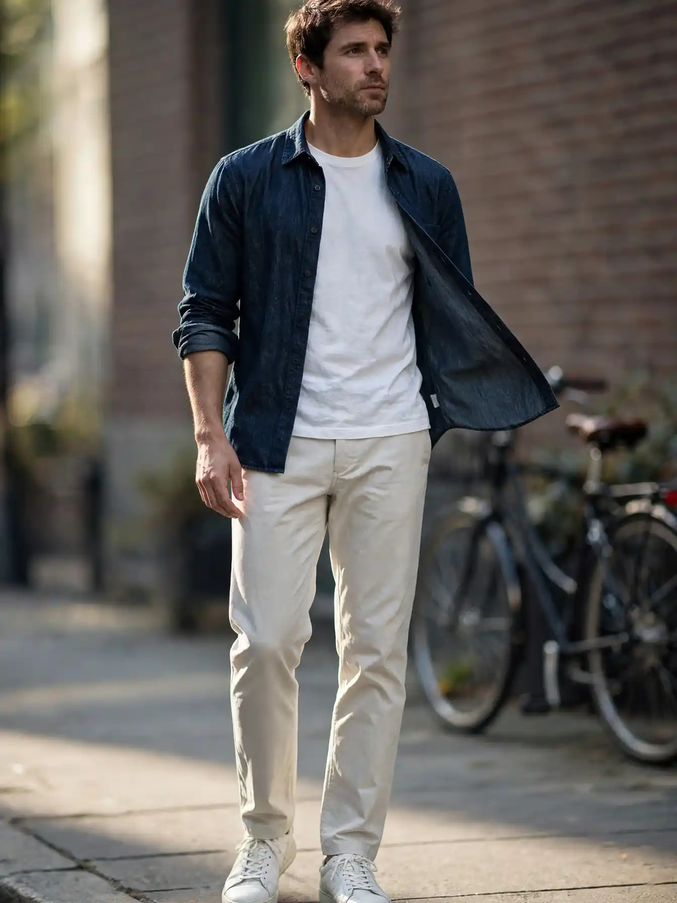 Indigo and White The Denim Capsule That Works in Any Season