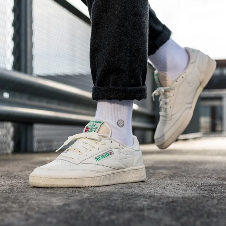 15 Vintage Men's Sneakers You'll Actually Wear on Repeat 5 The Tennis Court Classic: Vintage Cream Leather That Ages Beautifully