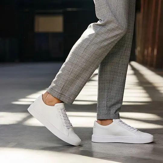 29 Summer Capsule Wardrobe Essentials for Men's Carry-Ons 26 Clean White Sneakers Are the Shoe You Actually Walk In