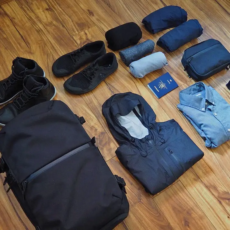 18 Travel Capsule Wardrobe Ideas for Men: Fly Light, Look Sharp 10 A One-Bag Setup Built Around a Single Backpack and a Rain Shell