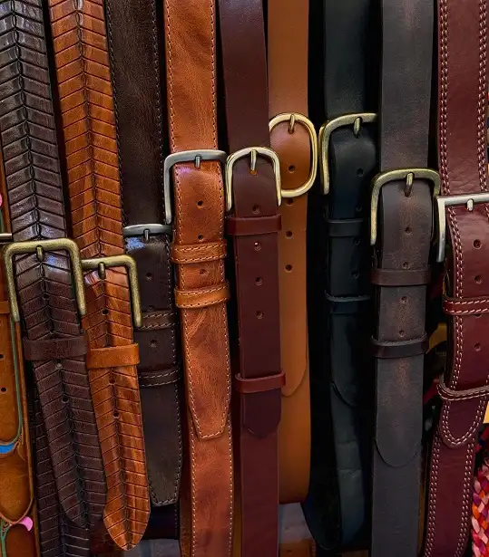 29 Summer Capsule Wardrobe Essentials for Men's Carry-Ons 23 One Leather Belt in Mid Brown, Not Three