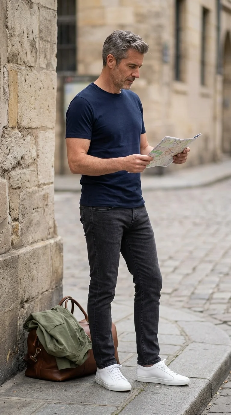 1. Minimalist Travel Capsule for Men: Relaxed Weekend City Escape
