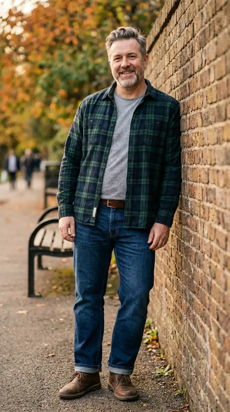 1. Relaxed Fit Jeans That Look Good on Curvy Men