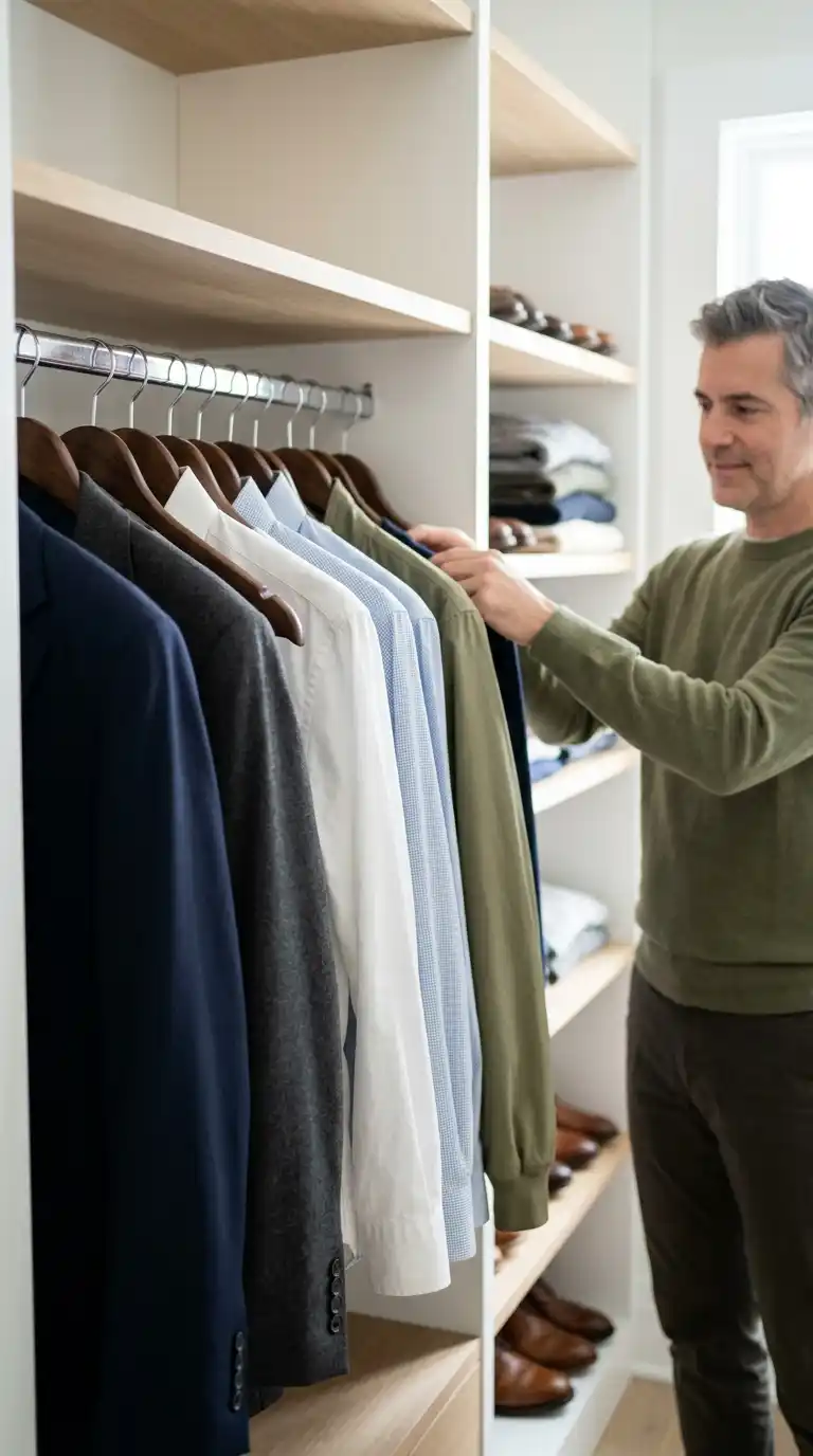 10. Use Matching Hangers to Protect Clothing Shape