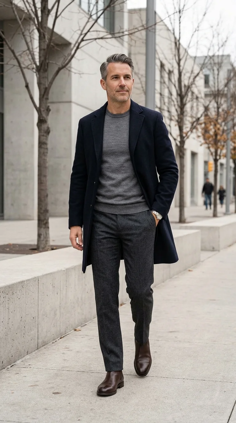 11 Minimalist Jeans and Pants for Men (All Seasons) 13 10. Wool Blend Pants for Cold Season Minimalism