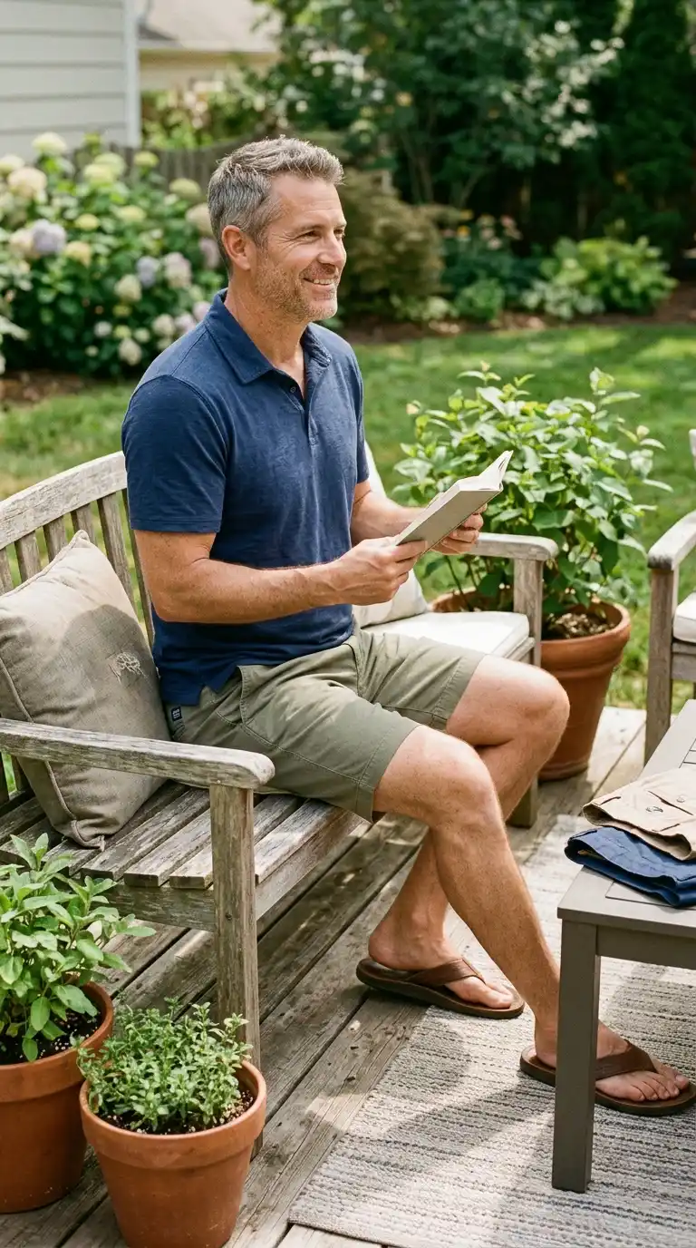 13 Capsule Wardrobe Pieces Every Man Needs 16 13. Comfortable Neutral Shorts