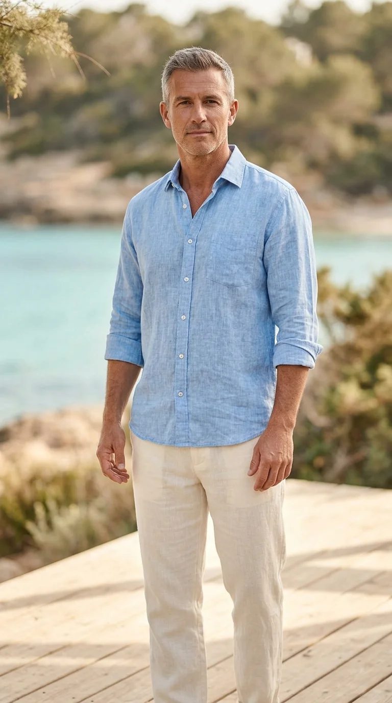 2. Minimalist Travel Capsule for Men: Coastal Vacation Packing