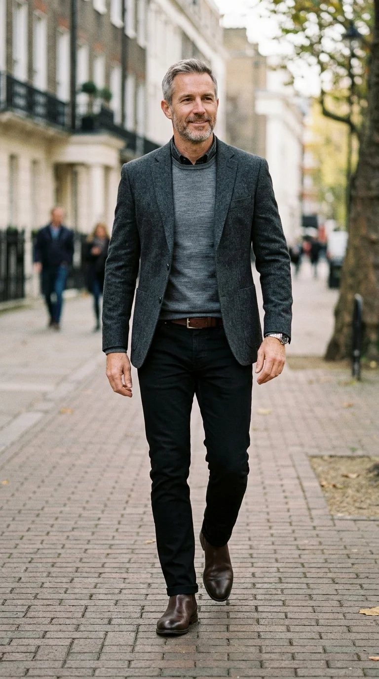 2. Slim Fit Black Jeans