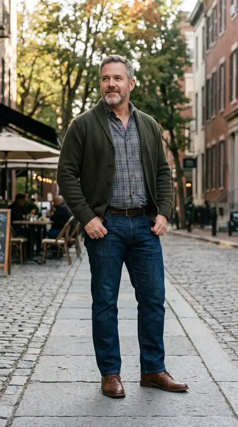 2. Straight Leg Jeans That Look Good on Curvy Men