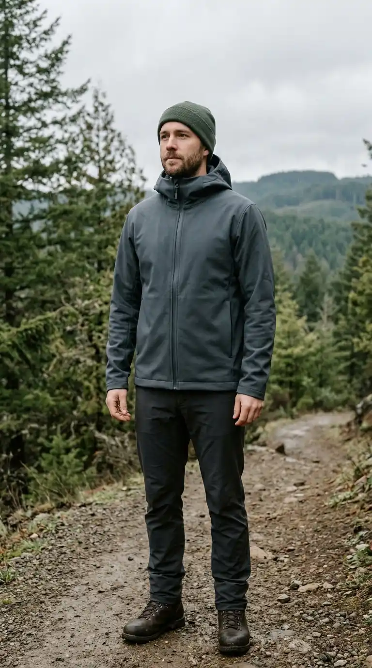 20. Minimalist Softshell Jacket