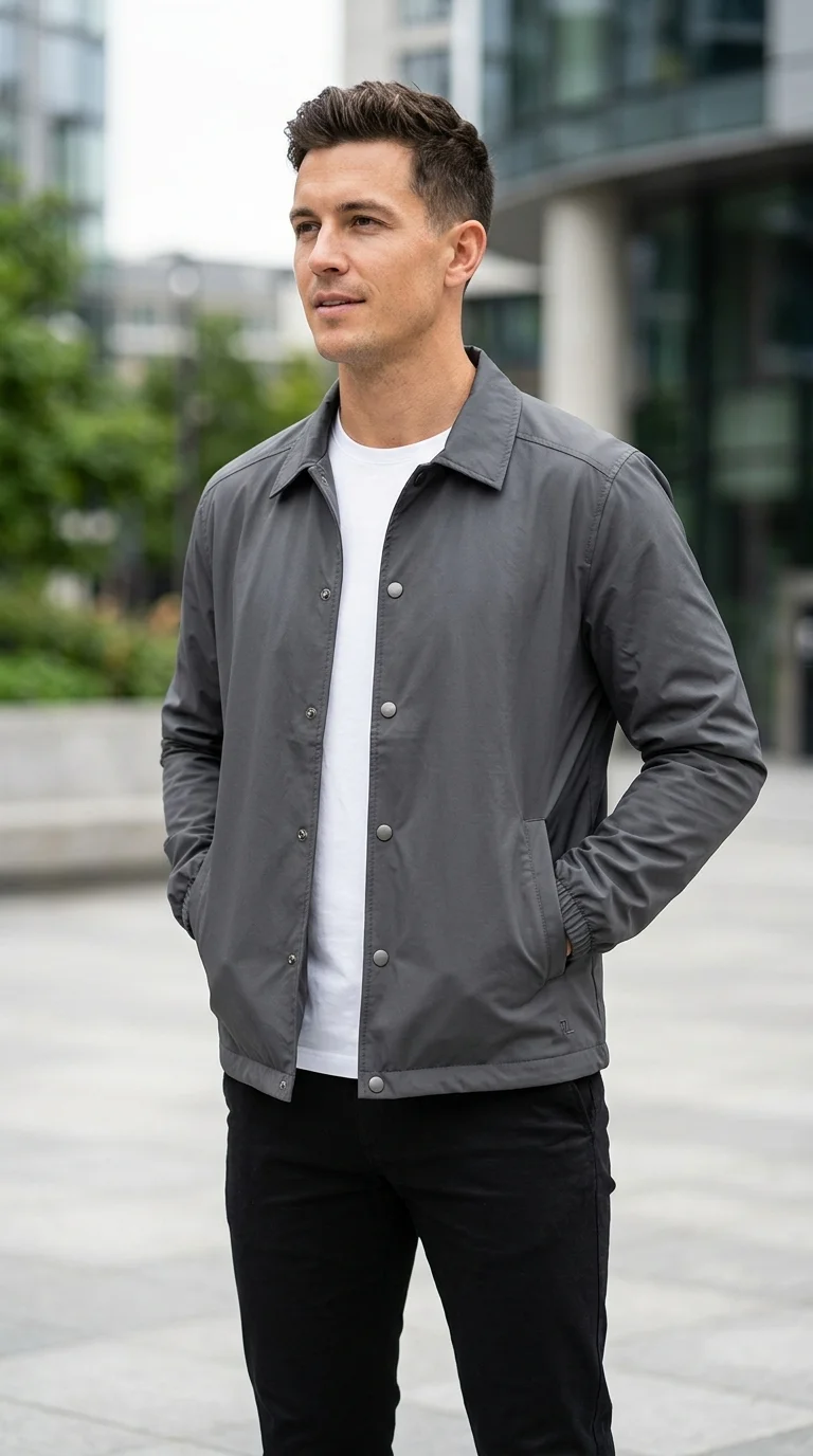 3. Lightweight Coach Jacket