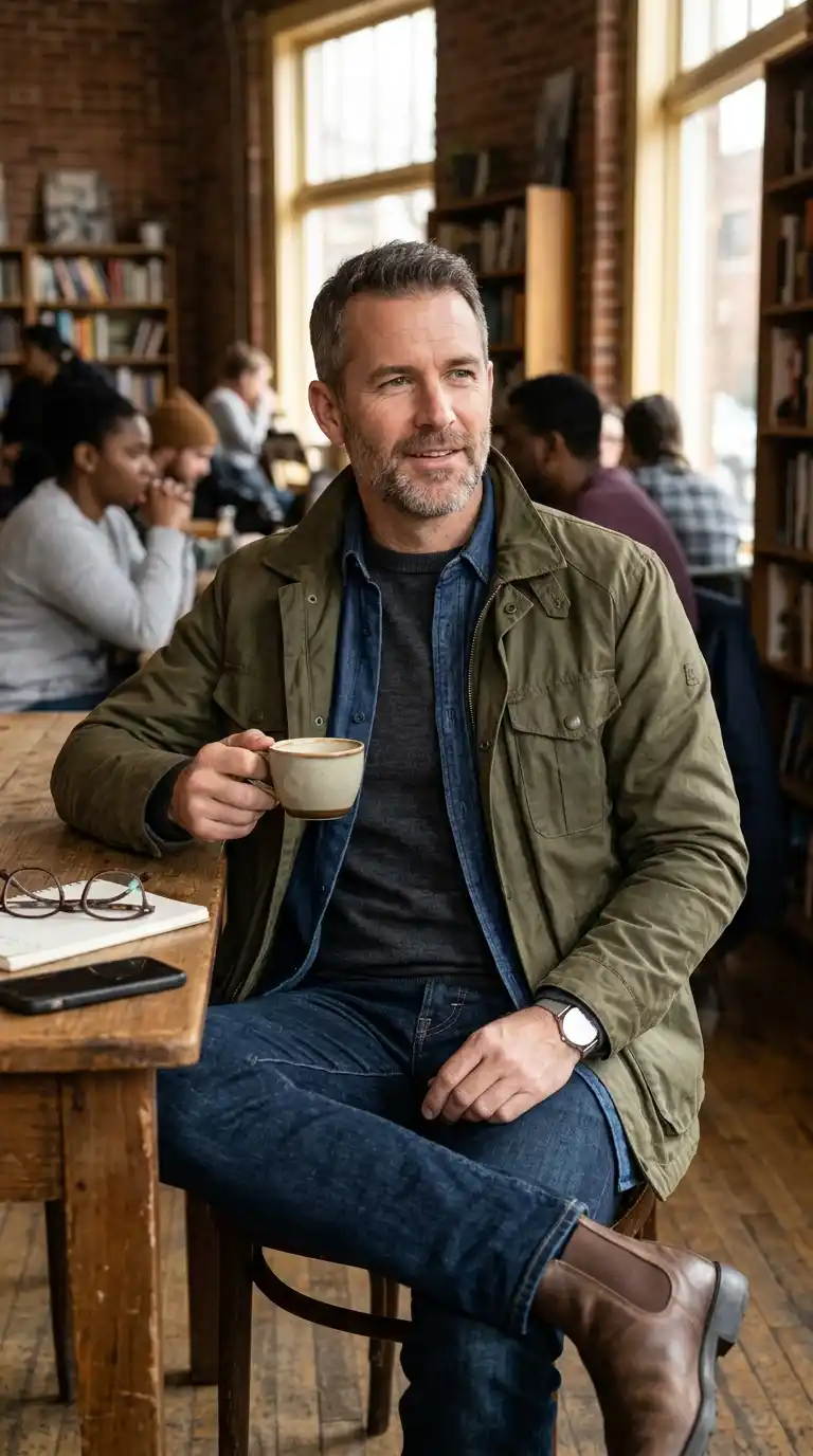13 Minimalist Men’s Style for Beginners (No Fashion Degree Needed) 8 5. Learn the Power of Layering Simple Pieces