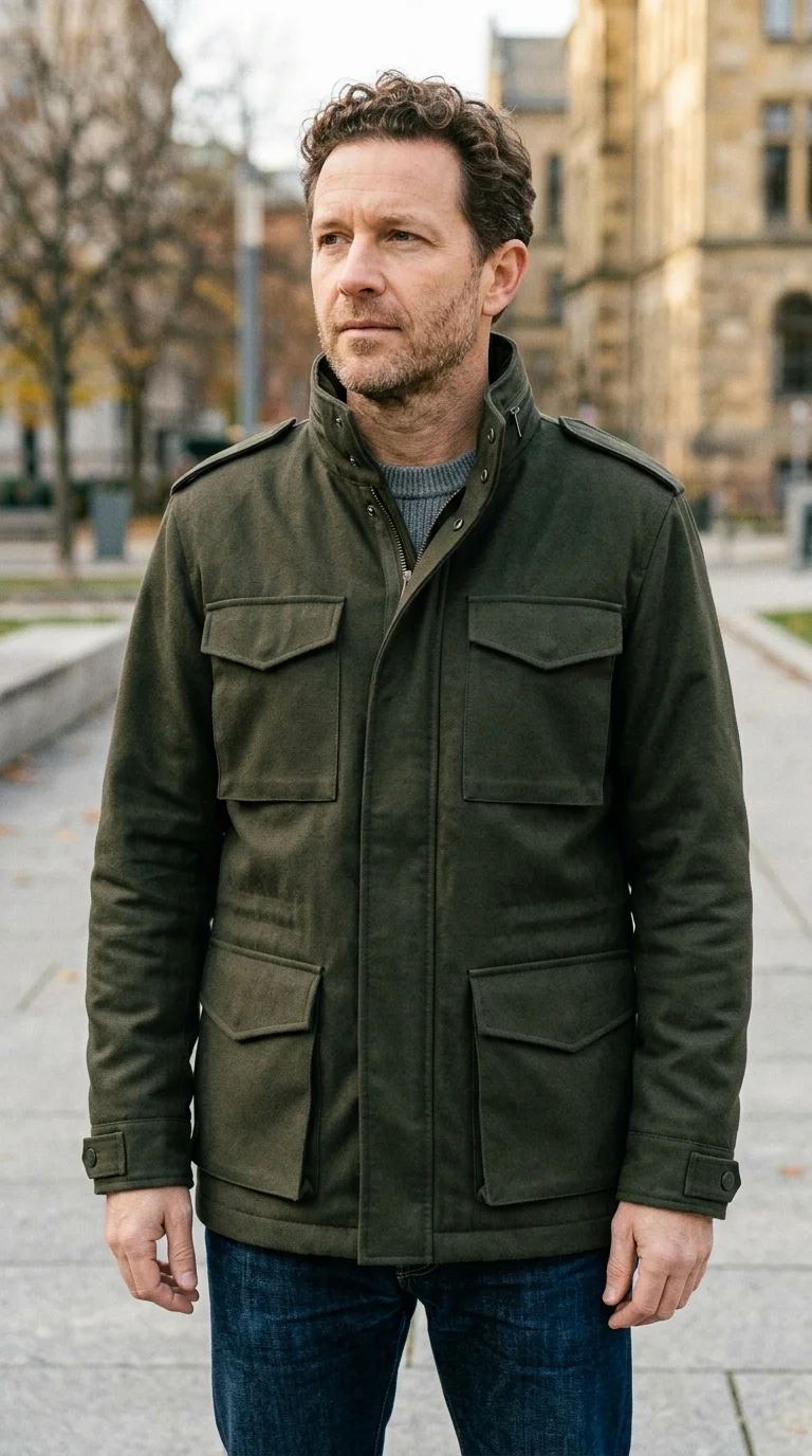 5. Minimalist Field Jacket