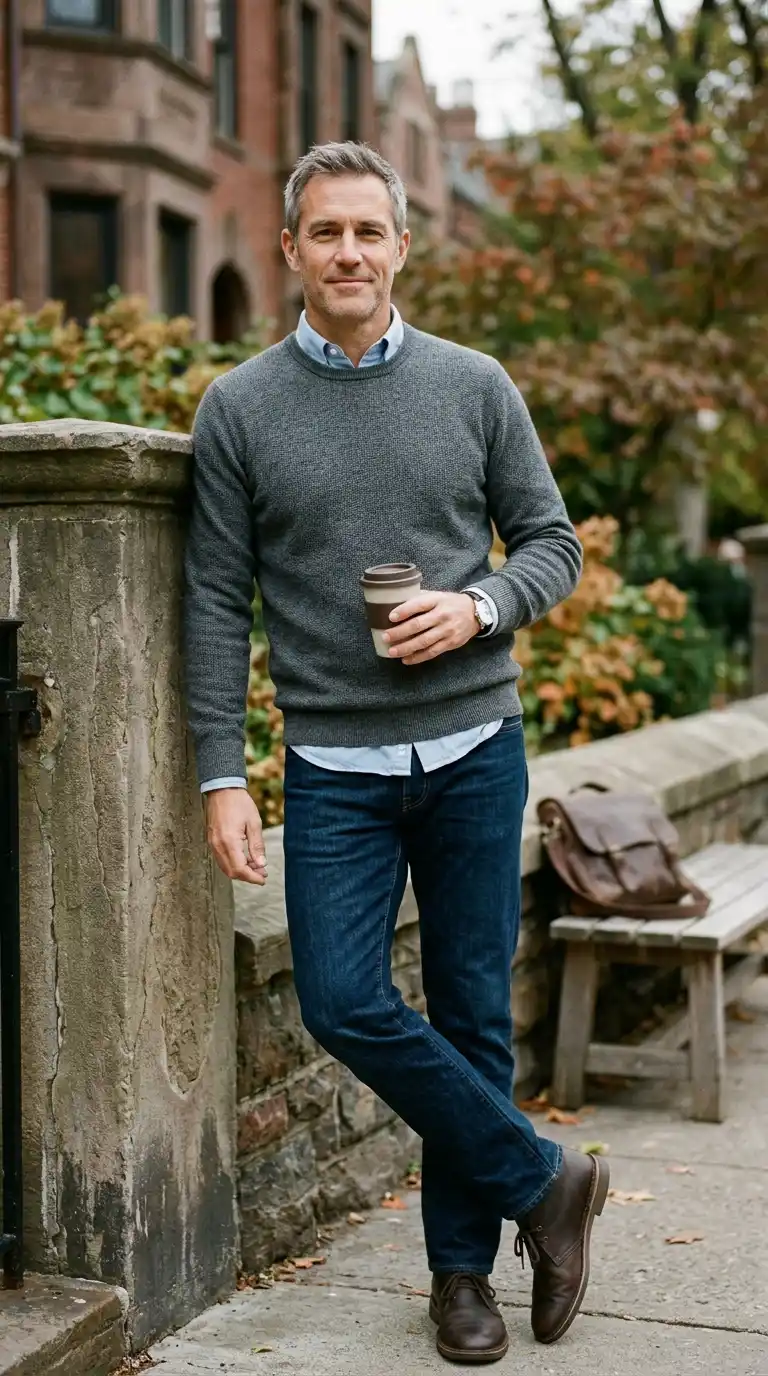 13 Capsule Wardrobe Pieces Every Man Needs 9 6. Lightweight Knit Sweater