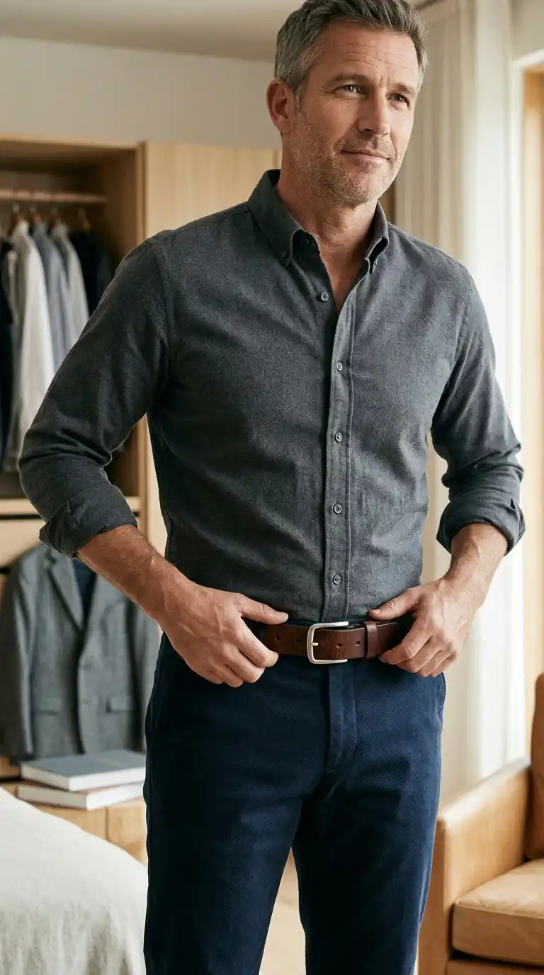 13 Capsule Wardrobe Pieces Every Man Needs 11 8. Classic Leather Belt