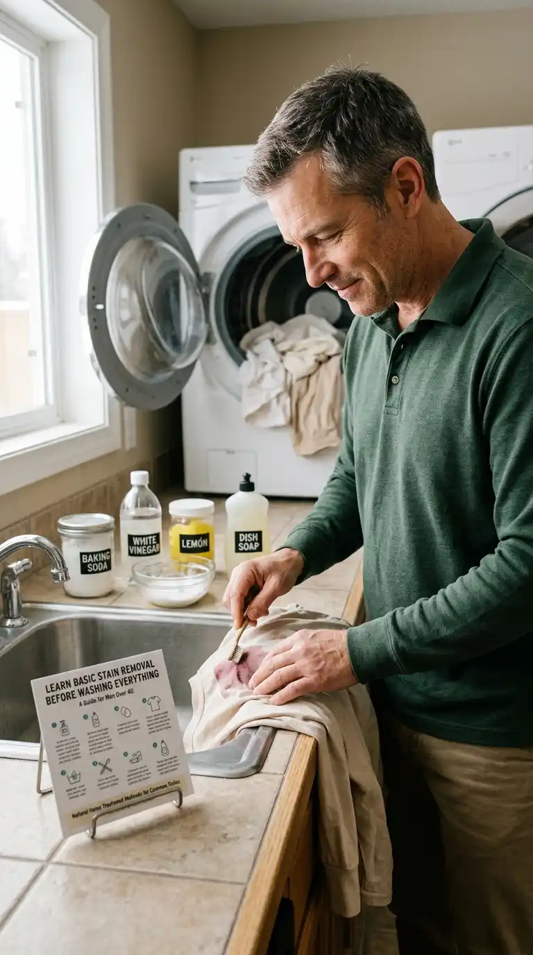 8. Learn Basic Stain Removal Before Washing Everything