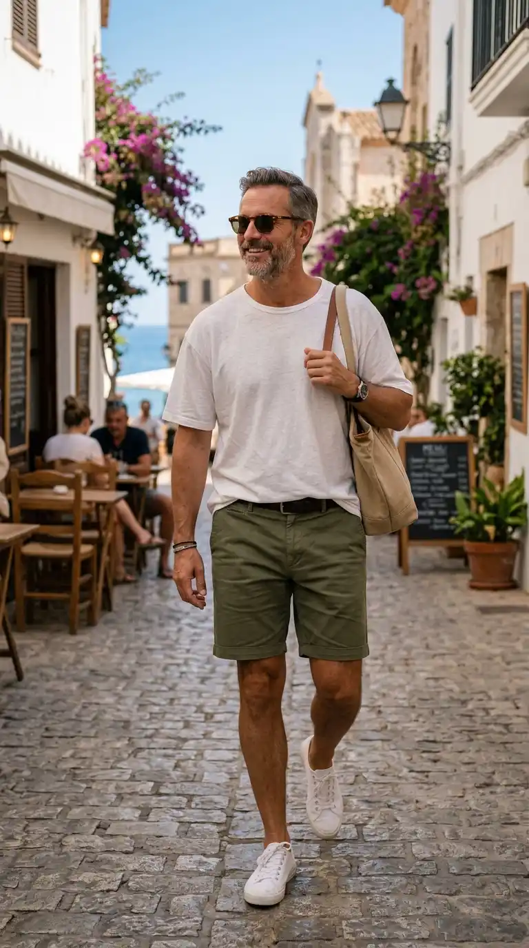 10 Packing‑Light Outfits for Men's Travel & Vacations 12 8. The Lightweight Summer Vacation Outfit